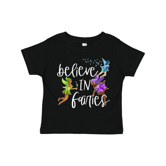 Inktastic Believe in Fairies Boys or Girls Toddler T-Shirt