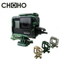 thumbnail image 2 of For Gopro Frame Case Shell Protector Housing Army Green + Lone Screw + Base Mount For Go Pro Hero 5 6 7 Black New Accessories Gery Color, 2 of 6