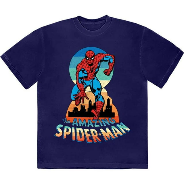 Marvel Comics Adult The Amazing Spiderman Keyhole T-Shirt