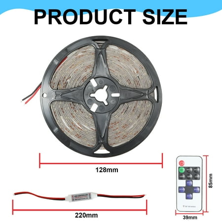 16.4FT 5V RV Camping Awning Lights, Motorhome Travel Trailer Canopy Led Light US