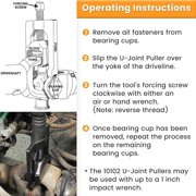 10102 Tiger Tool Heavy Duty U-Joint Puller