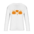 thumbnail image 5 of FDGIU Men's Halloween Graphic Tees Men Fashion Casual Print Sports Long Sleeves Round-Neck Blouses Shirts Casual Shirts, 5 of 5