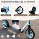 thumbnail image 4 of Scooter UPGO Plegable para Niños y Adolescentes, Azul, Ruedas de 20cm, Altura Ajustable, Carga 110kg, 4 of 8