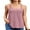 Nude, variant on Charmo Women's Summer Spaghetti Tank Top Blouse Basic Tops Scoop Neck Undershirts Built-in Bra