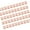 Pink, variant on 50pcs Valentine's Day Cookie Boxes Gift Storage Container Wedding Party Supplies