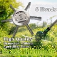 thumbnail image 3 of Lawn Mower Steel Wire Grass Trimmer Head Brush Cutter Weed Eater Trimmer Head, 3 of 13