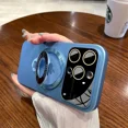thumbnail image 1 of Fliping Bracket for Magnetic 2in1 Case for iPhone 15 16 ProMax 11 12 13 14 Pro Max 16 Plus Large Window Lens Protection PC Cover PeakBlue 12Pro, 1 of 6