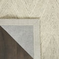thumbnail image 6 of Nourison Linked Distressed Chevron Ivory/Grey 2'3" x 7'6" Area Rug, (8' Runner), 6 of 8