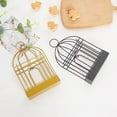 thumbnail image 3 of Creative Metal Bird Cage Incense Holder: Fireproof Hanging Coil Rack for Home, 3 of 6