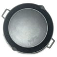 thumbnail image 2 of Bayou Classic 16" Double Handled Cast Iron Skillet with Pour Spouts, Black, 2 of 10
