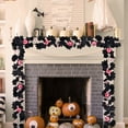 thumbnail image 4 of PuSpu 1PCS 69in Halloween Vine Garland with Pumpkin & Witch - Plastic Novelty Decor for Fall Party Home Decoration, 4 of 6