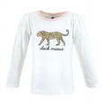 thumbnail image 3 of Hudson Baby Infant and Toddler Girl Long Sleeve T-Shirts, Leopard Mamas Mini, 4 Toddler, 3 of 7