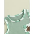 thumbnail image 6 of Bagilaanoe 2pcs Toddler Baby Boy Shorts Set Sleeveless Plaid Tank Tops + Shorts 6M 12M 18M 24M 3T Kids Casual Summer Clothes, 6 of 9