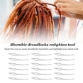 thumbnail image 3 of Dreadlocks Interlocking Tool, Portable 18pcs Dreadlocks Tightening Tool Ergonomic Exquisite  for Hair Salon, 3 of 8