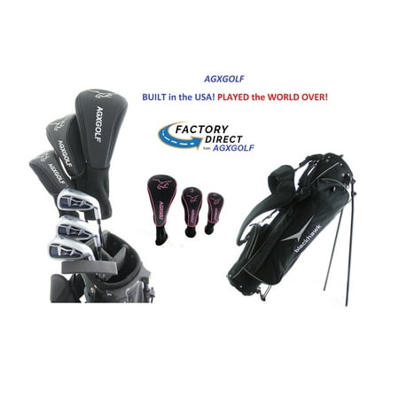 JV Magnum Graphite Golf Club Set for Girl's Heights of 4'8