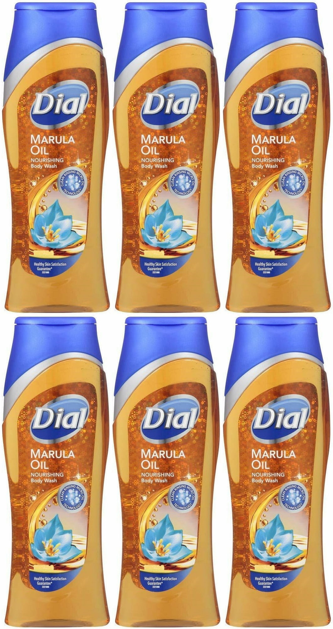 Dial Marula Oil Nourishing Body Wash, 12 Ounce (Pack of 6)