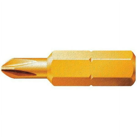 Wera Drywall Bit,SAE,1/4",Hex,No 2,1",S2 Steel 05135008001