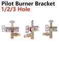 thumbnail image 2 of Pilot Burner One Way Flame Bracket Can Have Natural or LP Gas 2 Hole Propane /Butane Heavy Pilot Assembly, 2 of 5