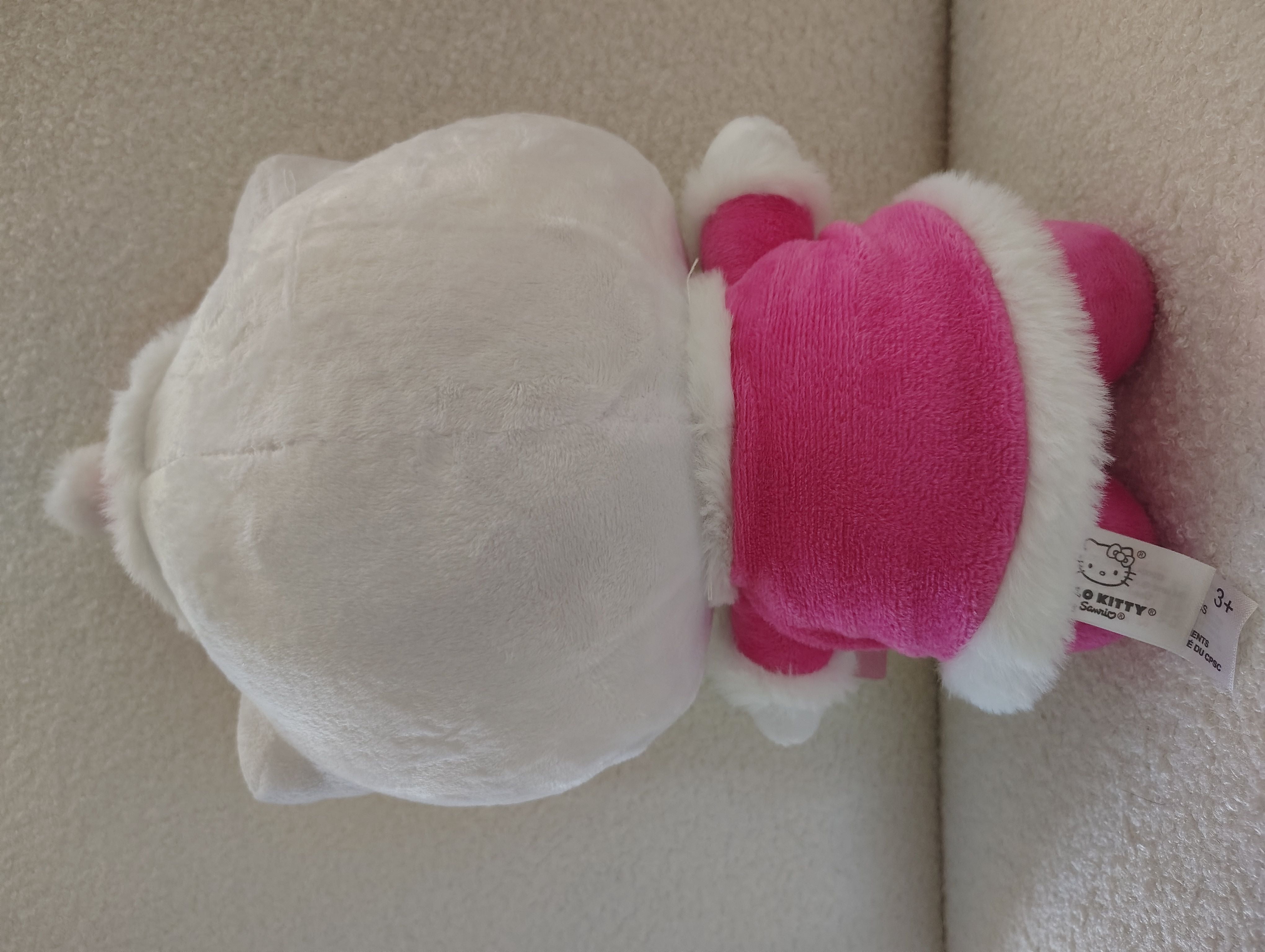 Plush - Hello Kitty - Christmas Pink Dress Costume 10"