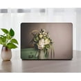 thumbnail image 1 of KSK KAISHEK Hard Shell Case Cover for MacBook Air 13.6" m2 2022.0 A2681 + Black Keyboard Cover, Flower 1743, 1 of 5