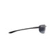 thumbnail image 3 of Gafas de sol Maui Jim Hookipa polarizadas sin montura negro/gris, 3 of 5