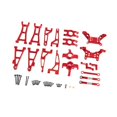 thumbnail image 4 of HILABEE 1/16 RC Car Upgrade Set Easy Installation Aluminum Alloy for 16207 H16 16208 red, 4 of 7