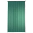 thumbnail image 5 of vidaXL Tool Shed Outdoor Storage Shed with Lockable Door Galvanized Steel, 5 of 6