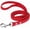Red, variant on Leather Dog Leash Soft S M Leather Dog Leash Pet Walking Training Leads Durable for Small Medium Dogs(Rose Red,S)