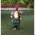 thumbnail image 4 of Statue de Bienvenue de Nain Bleu Solaire, 4 of 4
