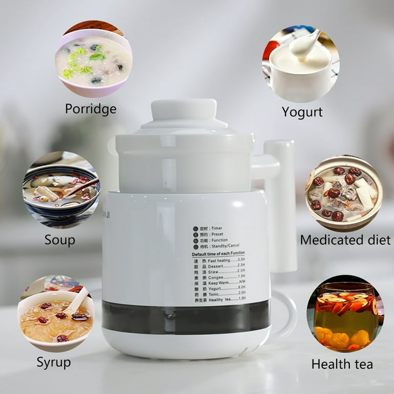 600ml Electric Cooking Pot Multi Cookers Household Slow Cooker