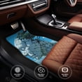 thumbnail image 6 of Naloa Cracked Earth Head Tree Car Foot Mat Set of 4 Pieces - Universal Floor Liner Neoprene Full Set Floor Mats for Cars Trucks SUV, 6 of 7