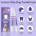 thumbnail image 3 of Lettuce Pets Toothbrush, Lettuce Pets Dog Toothbrush, Lettuce Pet Toothbrush Pen, Lettuce Pet Oral Repair Gel Pen for Dogs, Lettuce Pets Oral Repair Gel, Lettuce Pet Oral Repair Gel for Dogs (2), 3 of 7