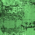 thumbnail image 1 of Ahgly Company Indoor Square Oriental Emerald Green Industrial Area Rugs, 4' Square, 1 of 4