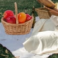 thumbnail image 4 of OHOIOLLA Cesta Para Picnic Y Jardín De Beige Con Y Asas Resistentes, 4 of 6