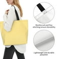 thumbnail image 3 of Kdxio Yellow Gingham Casual Tote Bags Women Big Capacity Shoulder Bag for Women Travel Shoulder Bags Handbags, 3 of 8
