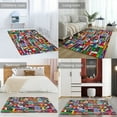 thumbnail image 2 of Flags Of All Countries Of The World Soft Comfy Area Rugs Carpet Suitable for Living Room Kitchen Bedroom Laundry Room Home Decorations 23.6"x35", 2 of 7