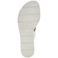 thumbnail image 4 of STYLE & COMPANY Womens White Knotted Detail 1/2" Platform Studded Cushioned Emmaa Round Toe Wedge Slip On Thong Sandals 8.5 M, 4 of 4