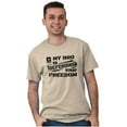 thumbnail image 5 of US Army Logo My Bro Defending Freedom Men's Graphic T Shirt Tees Brisco Brands S, 5 of 6
