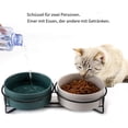 thumbnail image 4 of cuencos de alimentación para gatos, elevados para comer fácilmente., 4 of 7