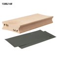thumbnail image 4 of 1pc Sanding Block Guitar Radius Two-Way Sanding Block With 2 Sandpaper For Guitar Bass Fret Leveling Luthier Tools Accessories, 4 of 10