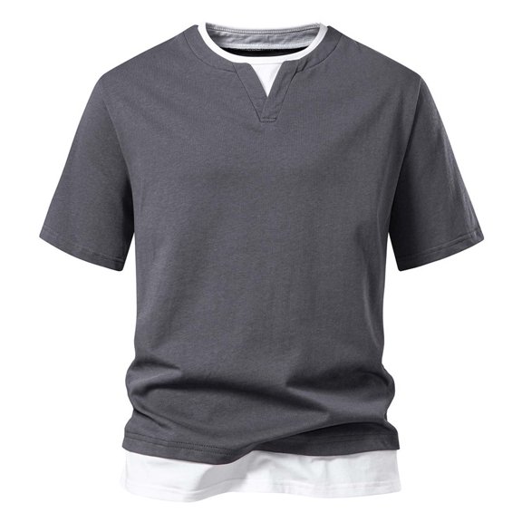 Mens T-Shirts White Mens Basic T Shirts Tee Shirt Men Black T-Shirts for Men New & Trending