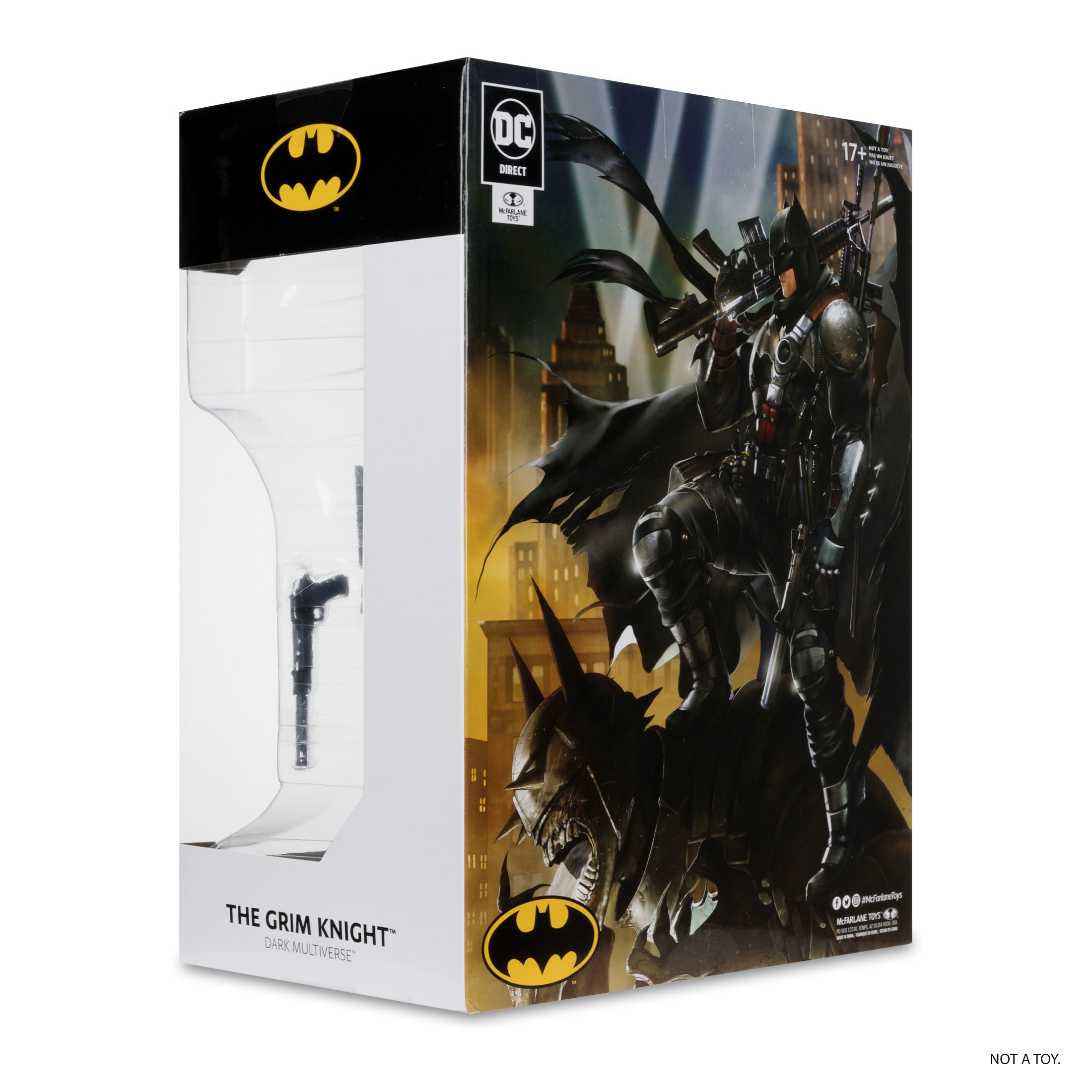 GRIM KNIGHT FIGURINE DARK NIGHTS METAL DC MULTIVERSE McFARLANE TOYS 18 Cm 4 787926154122 Kingdom Figurine.fr