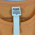 thumbnail image 5 of Victoria's Secret PINK Womens Knit Short Sleeve Perfect T-Shirt Orange XL NWT, 5 of 6