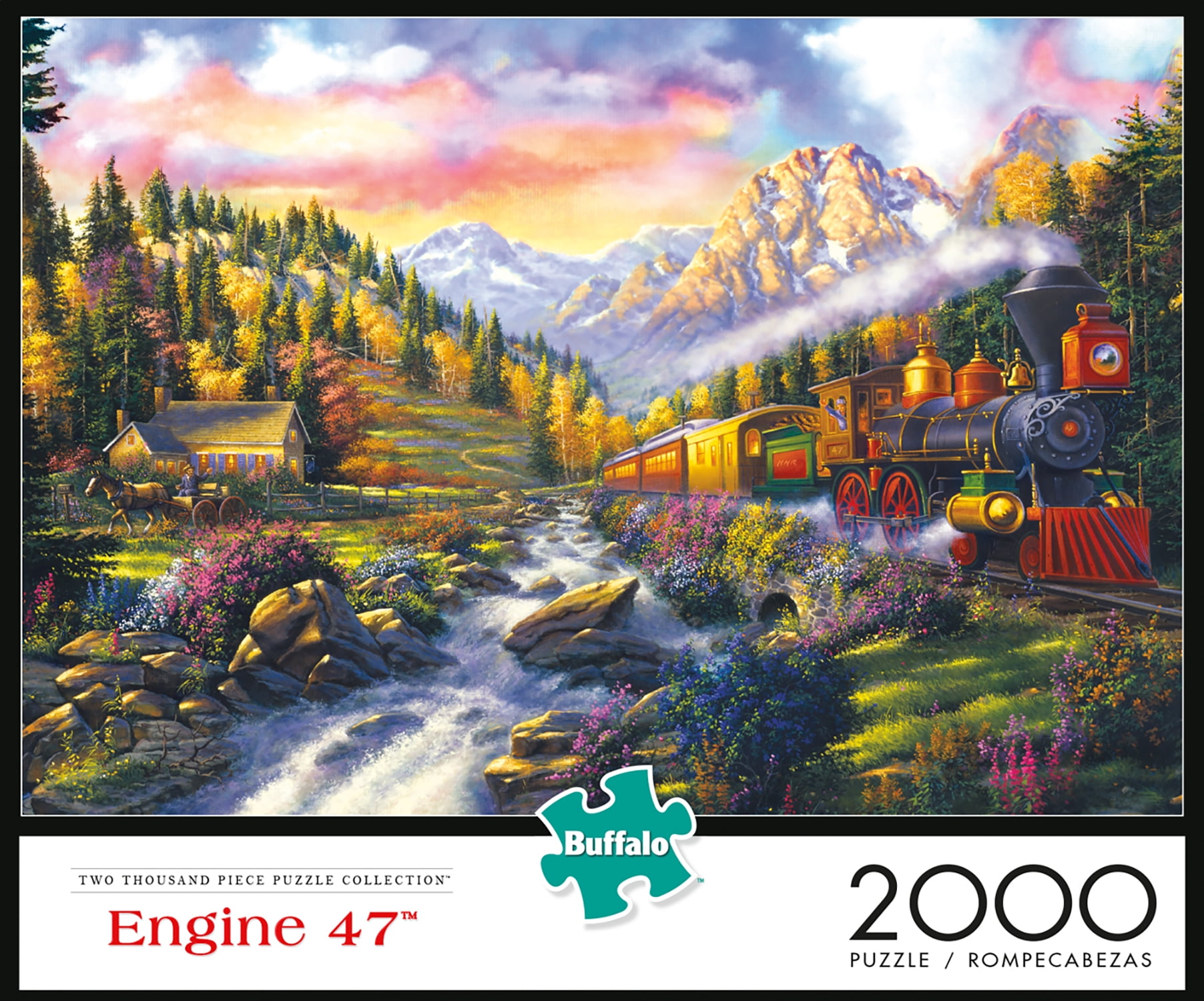 bag teenagere audition Buffalo Games - Two Thousand Piece Collection - Engine 47 - 2000 Piece  Jigsaw Puzzle - Walmart.com