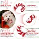 thumbnail image 2 of 2 uds-palo molar de perro navideño-rojo verde, rojo y blanco Vhermosa HMFJ176, 2 of 8
