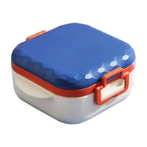 Anckoeil Portable Lunch Box with Compartments Microwaveable Student Lunch Box Work Lunch Box