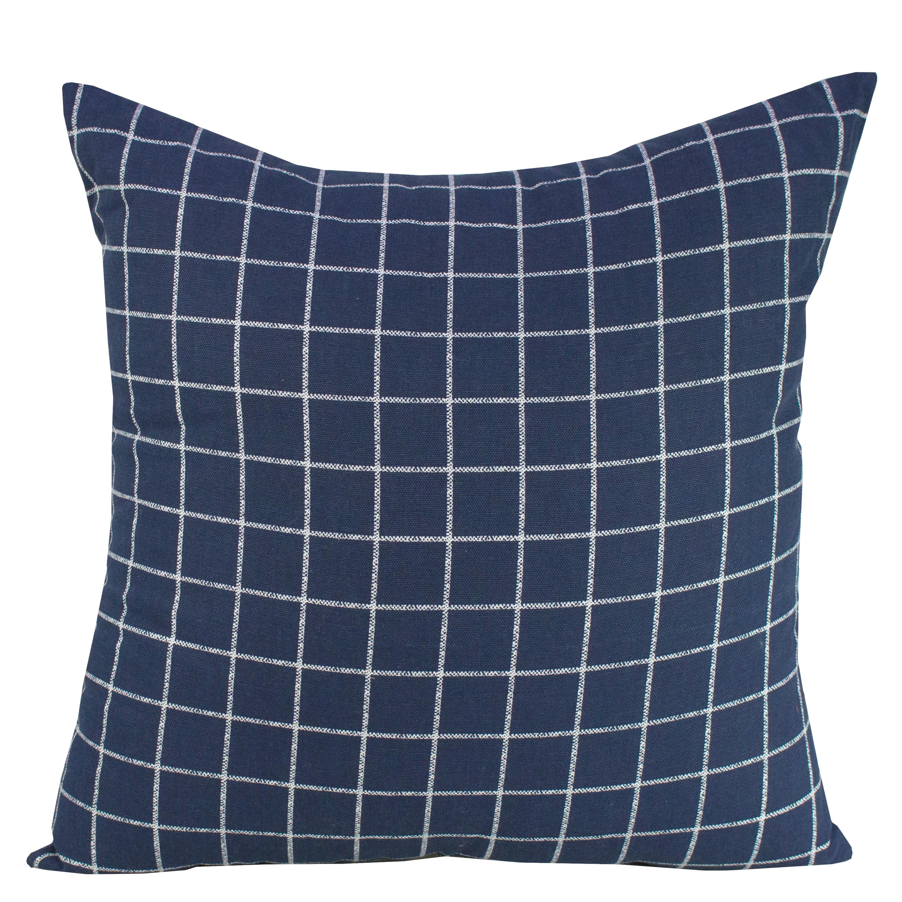 (2 pack) Better Homes & Gardens 100% Cotton Windowpane Blue, 2 Yard Precut Fabric