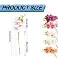 thumbnail image 3 of Harlik Artificial Butterfly Orchid Flowers Real Touch Orchid Fake Phalaenopsis Flowers Stem Plants for Wedding Home Decoration, 3 of 9