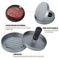 thumbnail image 4 of Meat Press 1-Piece Hamburger Patty Press Maker Beef Chicken Sandwich Press with Non-Stick Surface for Home Kitchen Rkxzt, 4 of 6