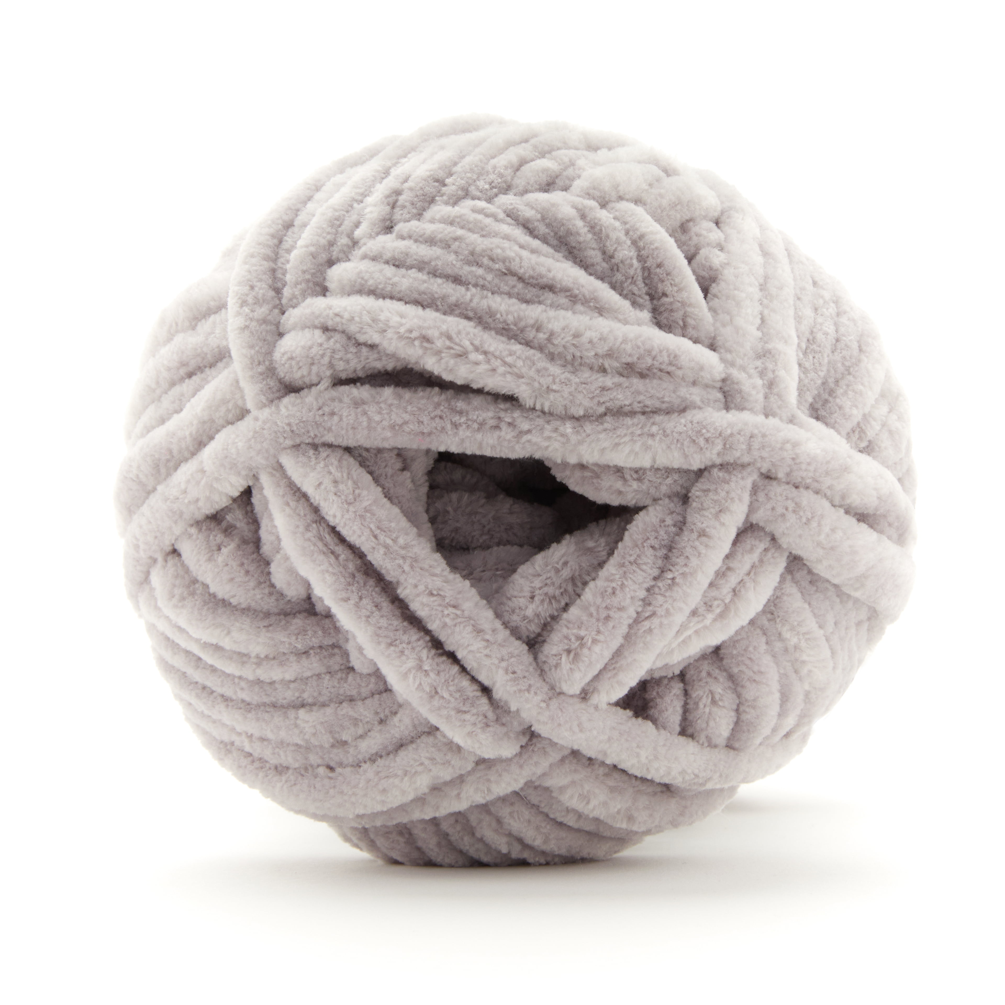 Loops & Threads Fog Sweet Snuggles Yarn - Jumbo Weight Yarn for Knitting, Crochet, Weaving, Arts & Crafts, 18 Pack